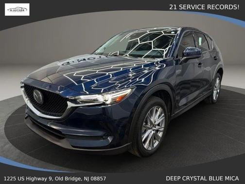 Deep Crystal Blue Mica 2020 Mazda CX-5 Grand Touring