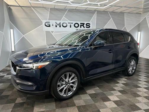 Deep Crystal Blue Mica 2020 Mazda CX-5 Grand Touring