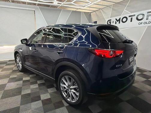 Deep Crystal Blue Mica 2020 Mazda CX-5 Grand Touring