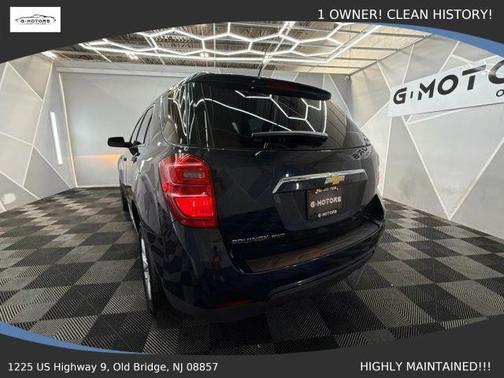 Blue 2017 Chevrolet Equinox LS