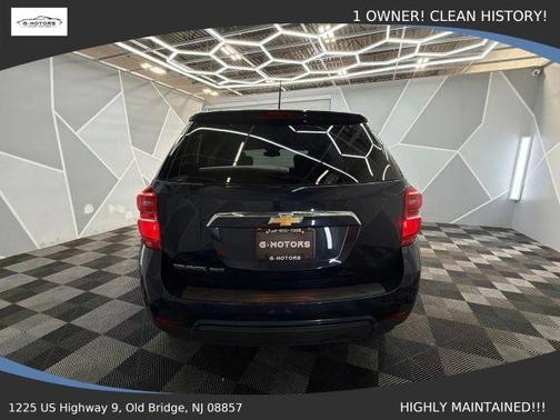 Blue 2017 Chevrolet Equinox LS