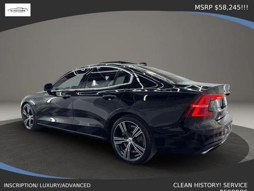 Black 2019 Volvo S60 T6 Inscription