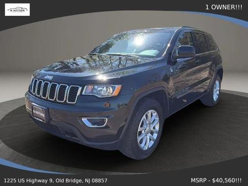 Black 2021 Jeep Grand Cherokee Laredo