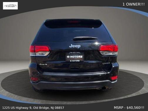 Black 2021 Jeep Grand Cherokee Laredo