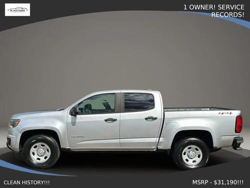 Silver 2017 Chevrolet Colorado WT