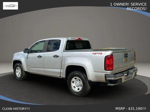 Silver 2017 Chevrolet Colorado WT