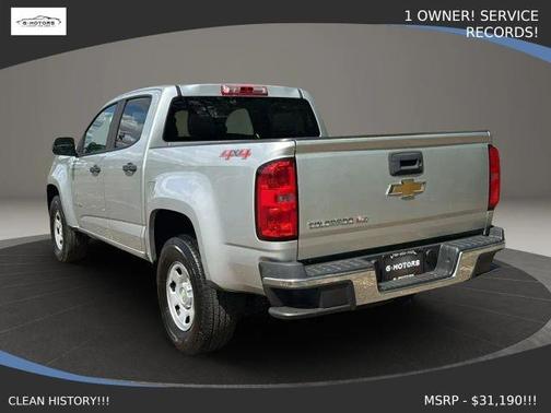 Silver 2017 Chevrolet Colorado WT