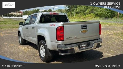 Silver 2017 Chevrolet Colorado WT