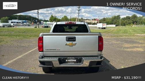 Silver 2017 Chevrolet Colorado WT