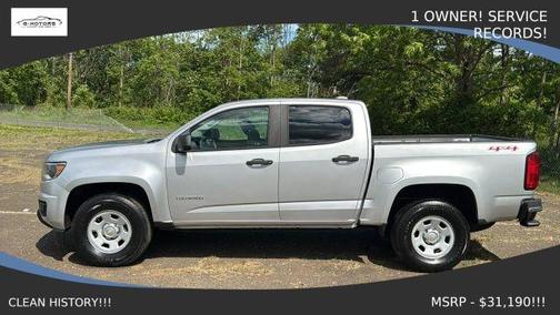 Silver 2017 Chevrolet Colorado WT