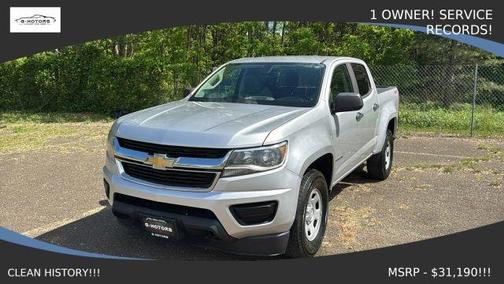 Silver 2017 Chevrolet Colorado WT