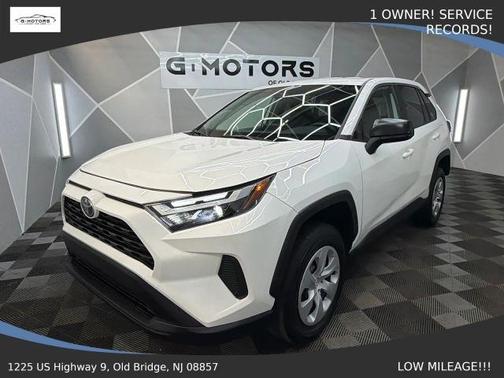 White 2025 Toyota RAV4 LE