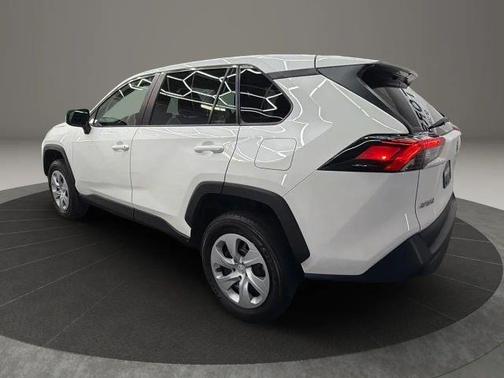 White 2025 Toyota RAV4 LE