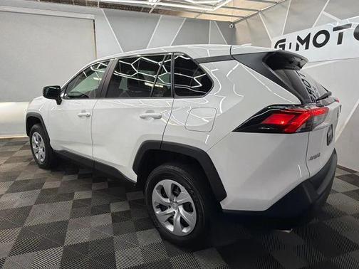 White 2025 Toyota RAV4 LE