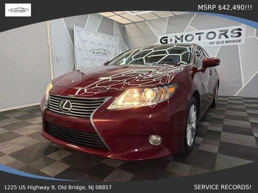 Red 2015 Lexus ES 350