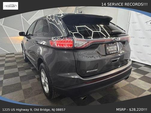 Gray 2018 Ford Edge SE