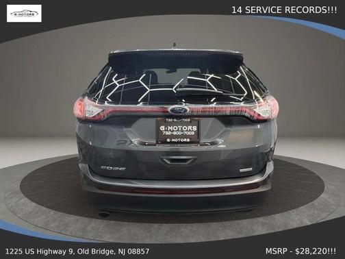 Gray 2018 Ford Edge SE
