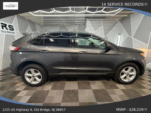 Gray 2018 Ford Edge SE