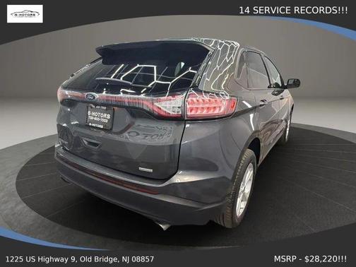 Gray 2018 Ford Edge SE