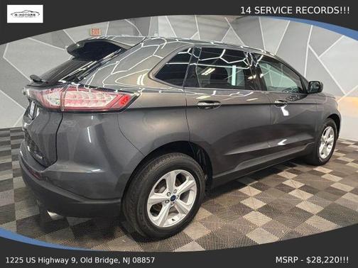 Gray 2018 Ford Edge SE