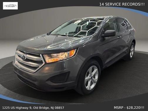 Gray 2018 Ford Edge SE