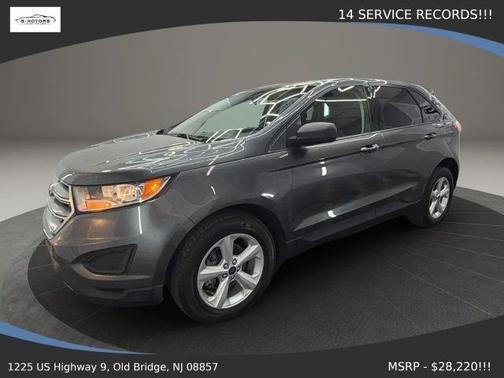 Gray 2018 Ford Edge SE
