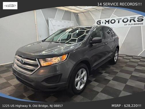 Gray 2018 Ford Edge SE