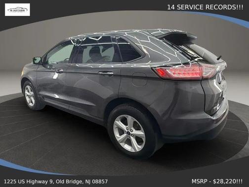 Gray 2018 Ford Edge SE