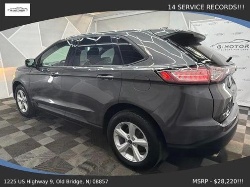 Gray 2018 Ford Edge SE