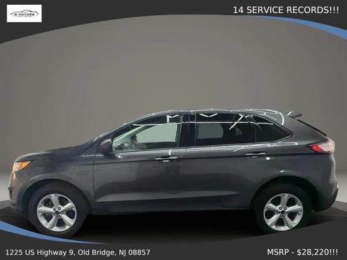 Gray 2018 Ford Edge SE