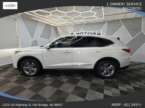 White 2023 Acura MDX Base