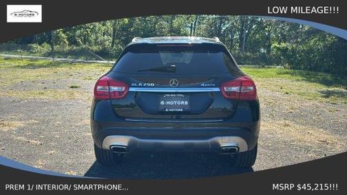 Black 2018 Mercedes-Benz GLA 250 Base 4MATIC