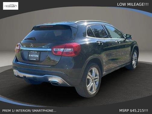 Black 2018 Mercedes-Benz GLA 250 Base 4MATIC