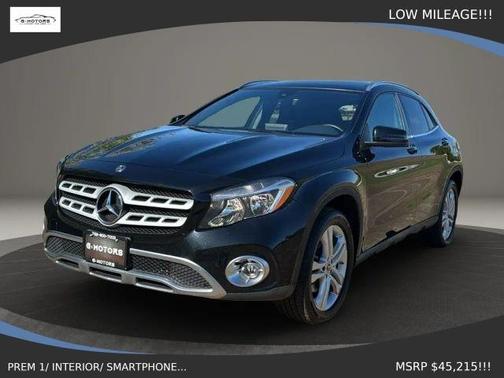 Black 2018 Mercedes-Benz GLA 250 Base 4MATIC