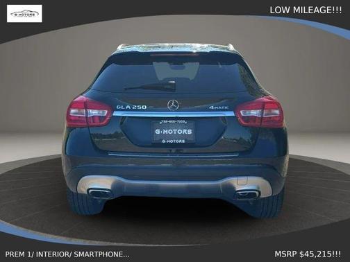Black 2018 Mercedes-Benz GLA 250 Base 4MATIC