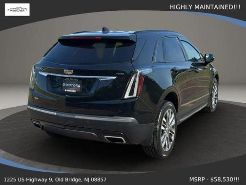 Black 2020 Cadillac XT5 Sport
