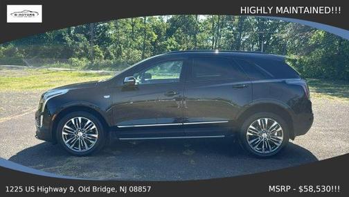 Black 2020 Cadillac XT5 Sport