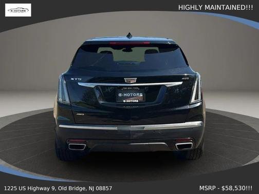 Black 2020 Cadillac XT5 Sport