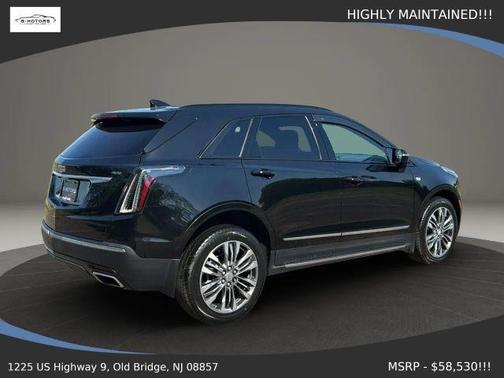 Black 2020 Cadillac XT5 Sport