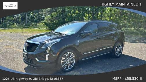 Black 2020 Cadillac XT5 Sport