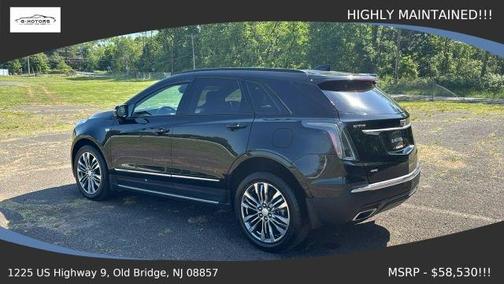 Black 2020 Cadillac XT5 Sport