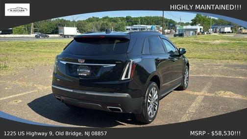 Black 2020 Cadillac XT5 Sport