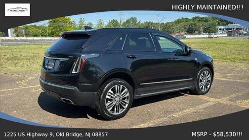 Black 2020 Cadillac XT5 Sport