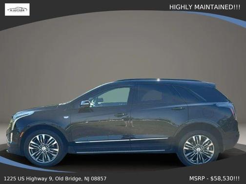 Black 2020 Cadillac XT5 Sport