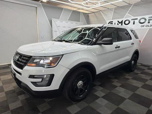 White 2018 Ford Utility Police Interceptor Base