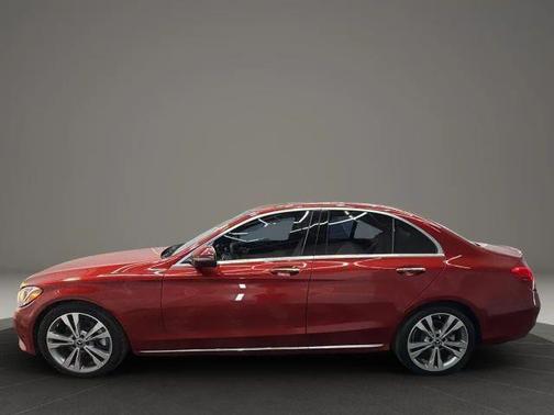 Red 2017 Mercedes-Benz C-Class C 300