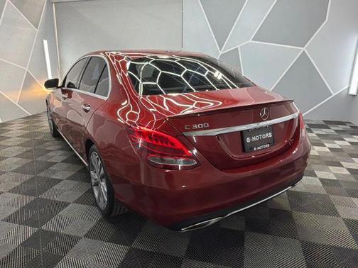 Red 2017 Mercedes-Benz C-Class C 300