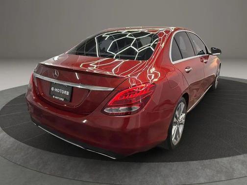 Red 2017 Mercedes-Benz C-Class C 300