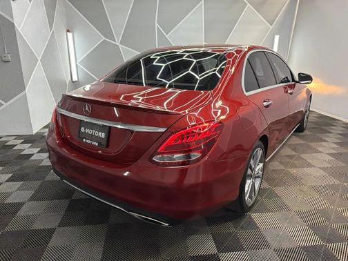 Red 2017 Mercedes-Benz C-Class C 300