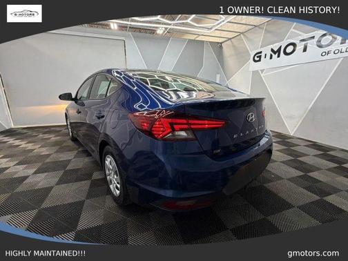 Blue 2019 Hyundai ELANTRA SE